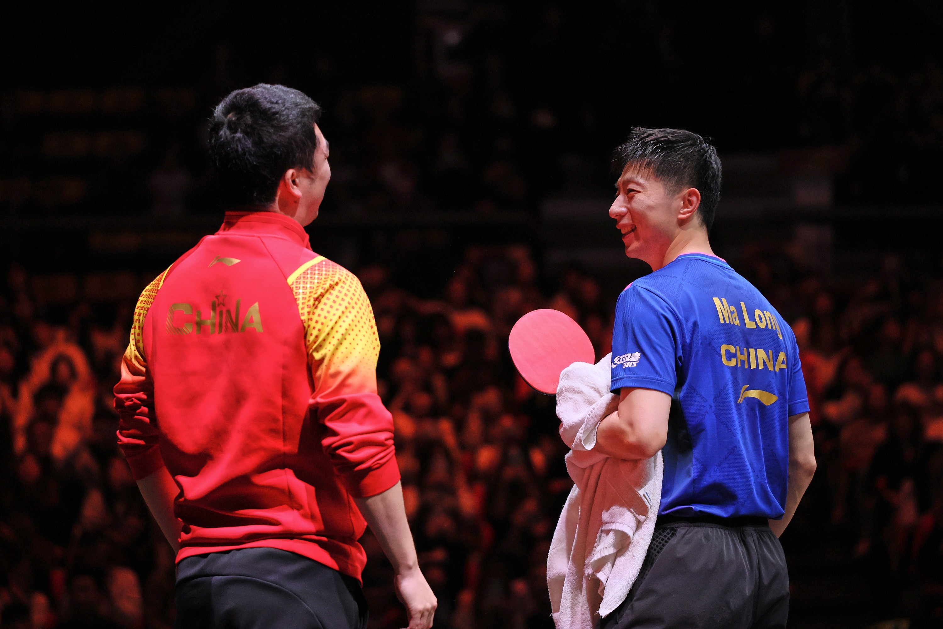 波兰乒乓球队血洗英国乒乓球队，马龙惊艳世界